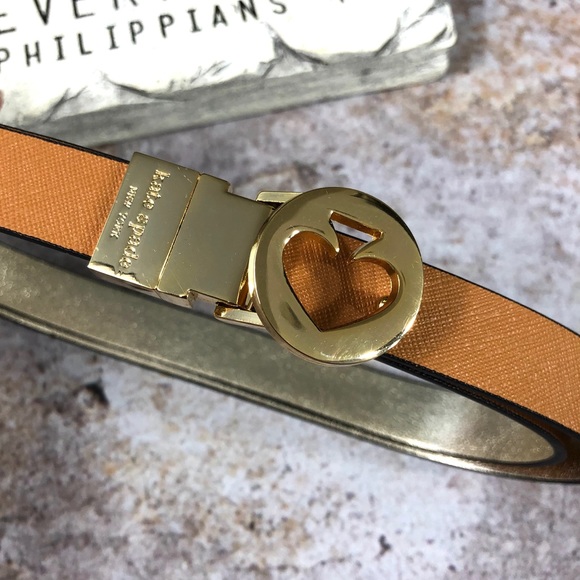 kate spade Accessories - like new Kate Spade spade buckle belt Size L-XL